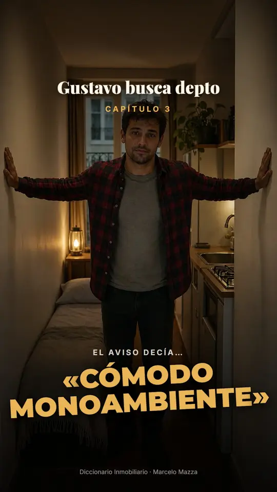 Portada del capítulo 3, Cómodo monoambiente