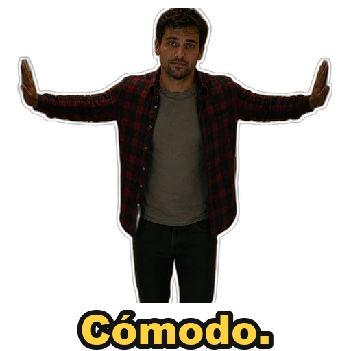 Sticker: Cómodo